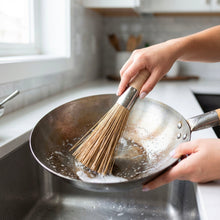 Load image into Gallery viewer, Bamboo Wok Cleaning Brush [Online Only]
