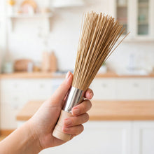 Load image into Gallery viewer, Bamboo Wok Cleaning Brush [Online Only]
