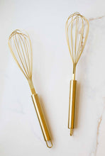 Load image into Gallery viewer, Auric Gold Stainless Steel Whisk
