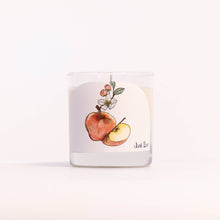Load image into Gallery viewer, Apple Harvest Medium Glass Just Bee Candle
