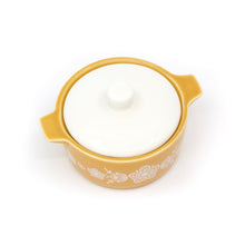 Load image into Gallery viewer, Pyrex-Inspired Butterfly Gold Casserole Ceramic Trinket Box [Online Only]
