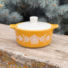 Load image into Gallery viewer, Pyrex-Inspired Butterfly Gold Casserole Ceramic Trinket Box [Online Only]

