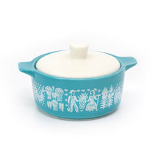 Load image into Gallery viewer, Pyrex-Inspired Butterprint Casserole Ceramic Trinket Box [Online Only]
