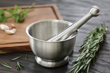Load image into Gallery viewer, Stainless Steel Mortar and Pestle
