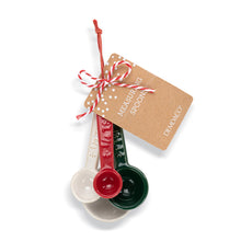 Load image into Gallery viewer, Ceramic Christmas Measuring Spoons
