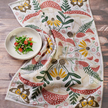 Load image into Gallery viewer, Mushroom Art Kitchen Towel
