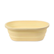 Load image into Gallery viewer, Silicone Collapsible Oval Proofing Basket
