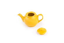 Load image into Gallery viewer, Yellow Earthenware Teapot (6 cup)
