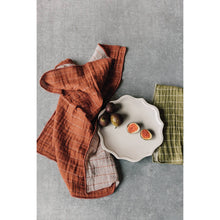 Load image into Gallery viewer, Olive Branch Double Weave Napkins Set of 4
