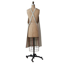 Load image into Gallery viewer, Woven Cotton Striped Apron with Pocket
