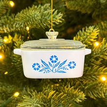 Load image into Gallery viewer, Mini Cornflower Ornament – Corning Ware–Inspired Casserole [Online Only]
