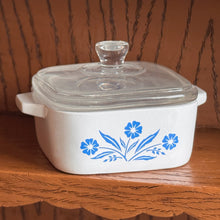 Load image into Gallery viewer, Mini Cornflower Trinket Box – Corning Ware–Inspired Casserole [Online Only]
