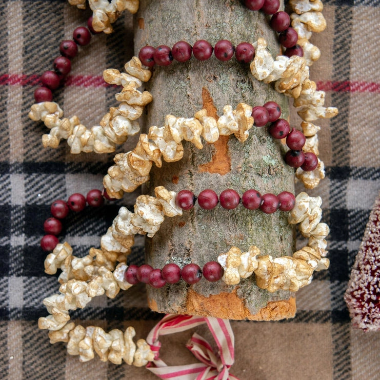 Popcorn/Cranberry Garland