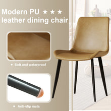 Load image into Gallery viewer, Modern Dining Chair With Carbon Steel Legs [Online Only]
