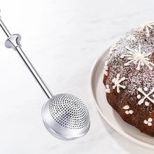 Load image into Gallery viewer, Stainless Steel Tea Strainer/Sugar and Flour Duster Wand
