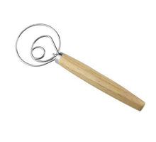 Load image into Gallery viewer, Dough Whisk with Wooden Handle
