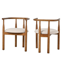 Load image into Gallery viewer, Modern Dining Chair Set of 2 with Solid Wood Legs [Online Only]
