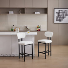 Load image into Gallery viewer, Modern Counter Height Stools (Set of 2) [Online Only]
