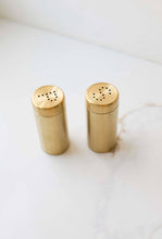 Load image into Gallery viewer, Auric Stainless Steel Salt and Pepper Shakers
