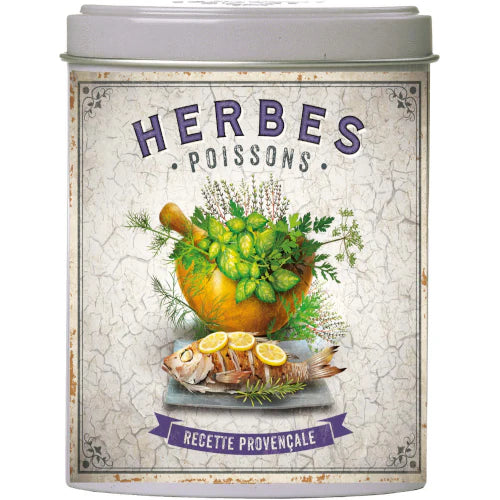 Espirit Provence Fish Herbs Tin
