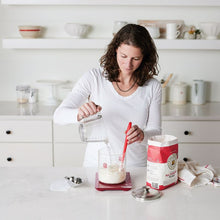 Load image into Gallery viewer, King Arthur Baking Glass Sourdough Crock
