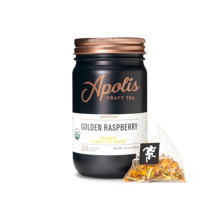 Apolis Tea Organic Golden Raspberry Tea Bags