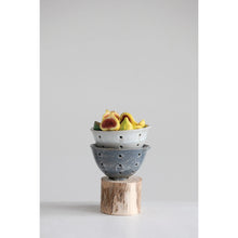 Load image into Gallery viewer, Stoneware Berry Bowl (2 Colors)
