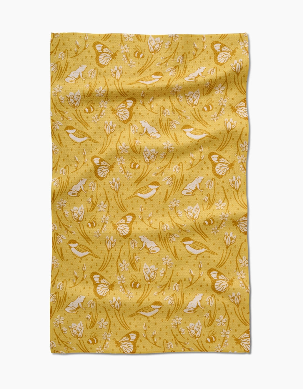 Geometry Signs of Spring Tea Towel