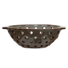Load image into Gallery viewer, Oval Stoneware Berry Bowl
