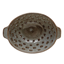 Load image into Gallery viewer, Oval Stoneware Berry Bowl
