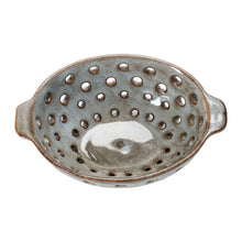 Load image into Gallery viewer, Oval Stoneware Berry Bowl
