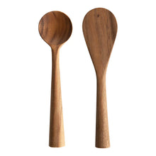 Load image into Gallery viewer, Hand-Carved Acacia Wood Standing Spoon (2 Styles)
