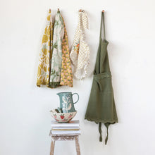 Load image into Gallery viewer, Cotton Printed Tea Towel w/ Fruit/Vegetables, Ruffle &amp; Loop (3 Styles)
