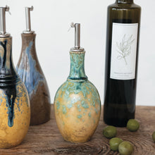 Load image into Gallery viewer, 10 oz. Stoneware Oil Cruet (3 Styles)
