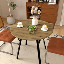 Load image into Gallery viewer, Round Dining Table for 2-4 People - Rustic Brown [Online Only]
