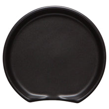 Load image into Gallery viewer, Black Stoneware Spoon Rest
