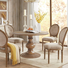 Load image into Gallery viewer, Round Pedestal Dining Table - Walnut [Online Only]
