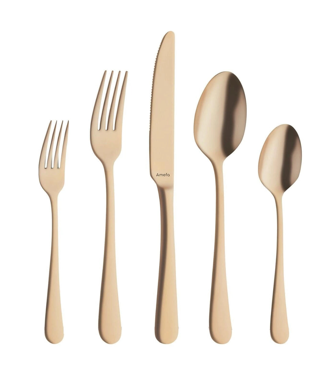 Austin Flatware Set, Matte Gold, 20pcs.