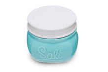 Load image into Gallery viewer, Blue Mason Jar Salt Cellar
