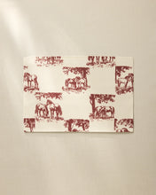 Load image into Gallery viewer, Geometry Horse Check Cream Placemats (Set of 4)

