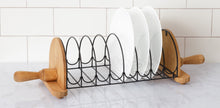 Load image into Gallery viewer, Rolling Pin Shaped Dish Rack
