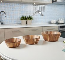 Load image into Gallery viewer, Wooden Salad Bowls (3 Sizes)
