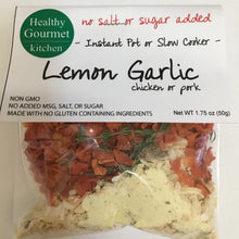 Load image into Gallery viewer, Lemon Garlic Slow Cooker Meal Starter
