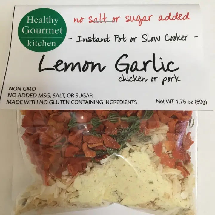 Lemon Garlic Slow Cooker Meal Starter