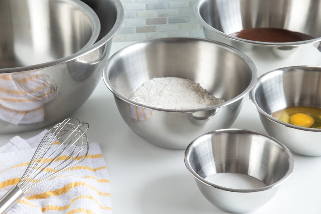 Stainless Steel Mixing Bowls (6 sizes)