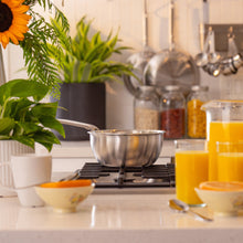 Load image into Gallery viewer, Eater x Heritage Steel 2 Quart Saucier with Lid [Online Only]
