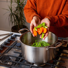 Load image into Gallery viewer, Eater x Heritage Steel 8 Quart Stock Pot with Lid [Online Only]
