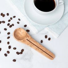 Load image into Gallery viewer, Nature Coffee Scoop &amp; Clip
