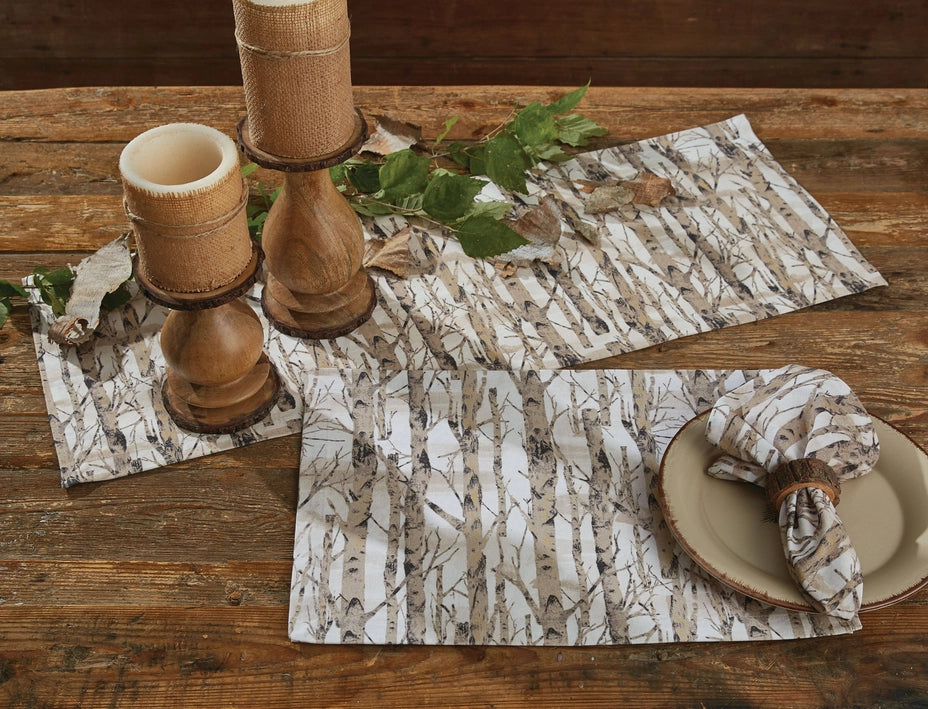 Birch Forest Table Runner