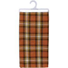 Load image into Gallery viewer, Fall Plaid Kitchen Towel
